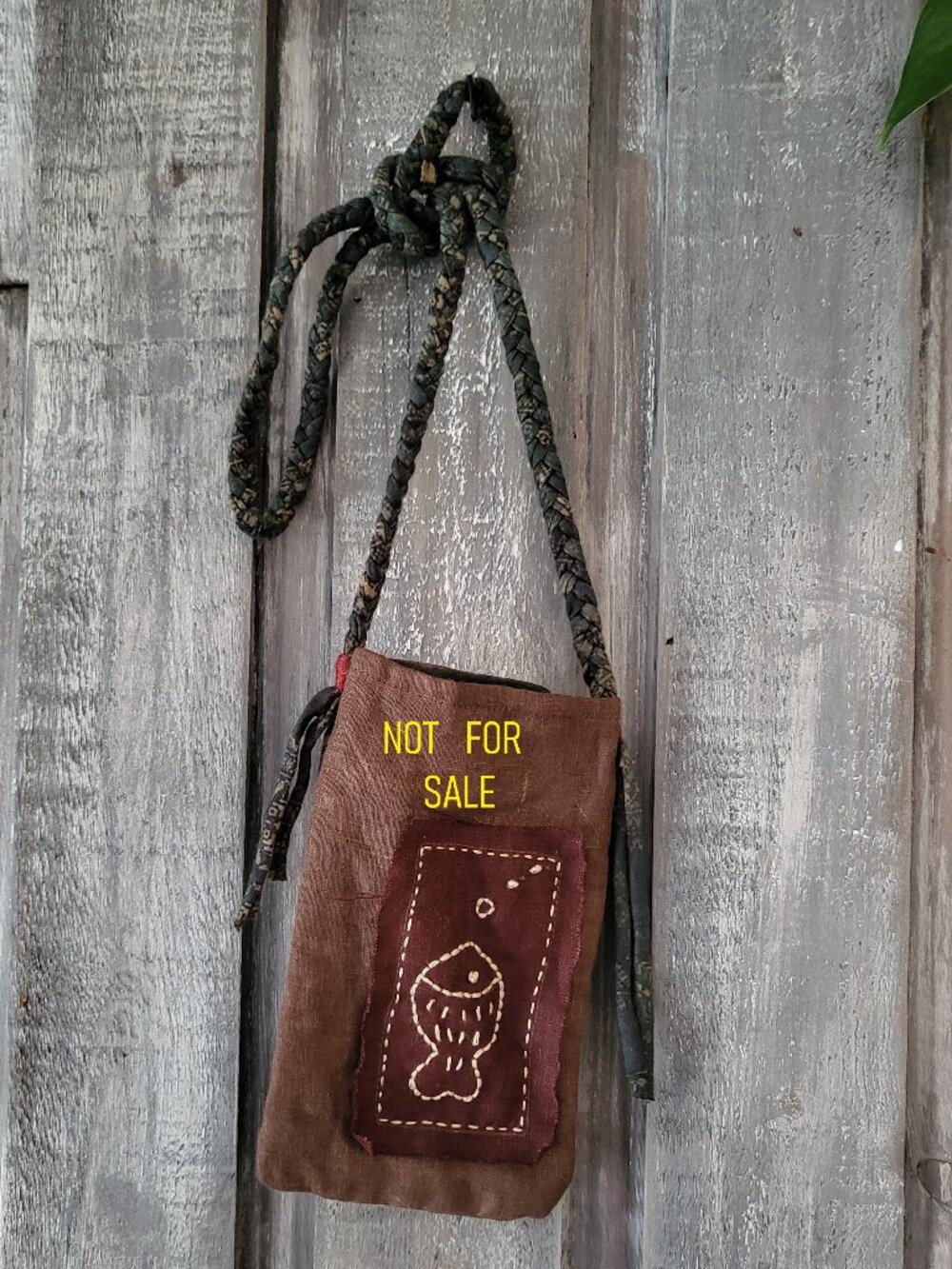 🎁 FREE WITH PURCHASE - NOT FOR SALE (see description) Linen & Cotton Pouch Bag